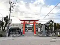 五社神社 諏訪神社の鳥居