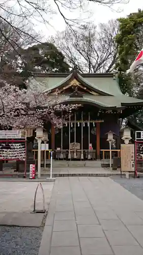 鎮守氷川神社の本殿