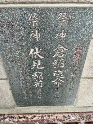 松坂稲荷大明神(東京都)