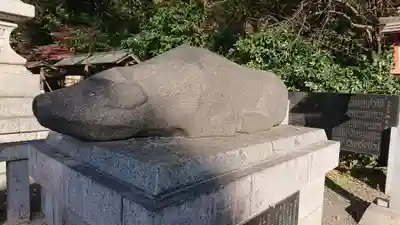 谷保天満宮の狛犬