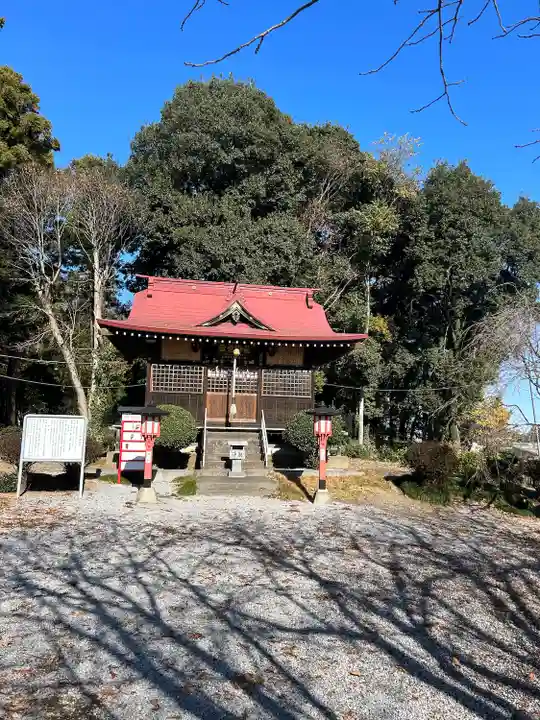 天狗山雷電神社の本殿・本堂