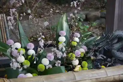 東海市熊野神社の手水舎