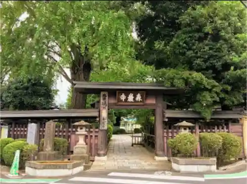 森巌寺の山門