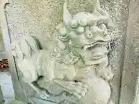 竃神社の狛犬