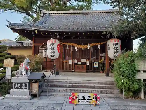 伊奴神社の本殿・本堂