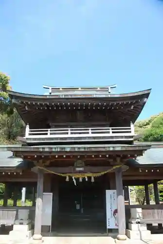 嘉川八幡宮の本殿・本堂