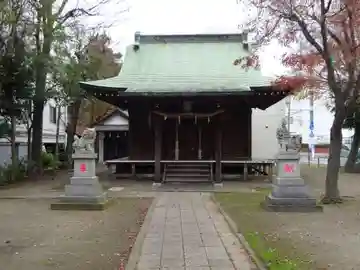 町屋神社の本殿・本堂
