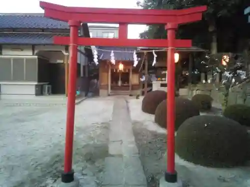 内牧鷲香取神社の鳥居