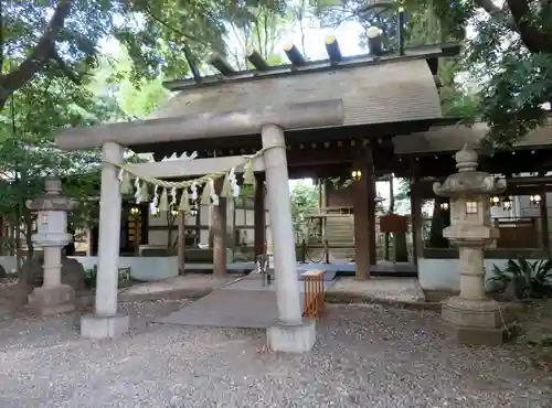 川越氷川神社の鳥居