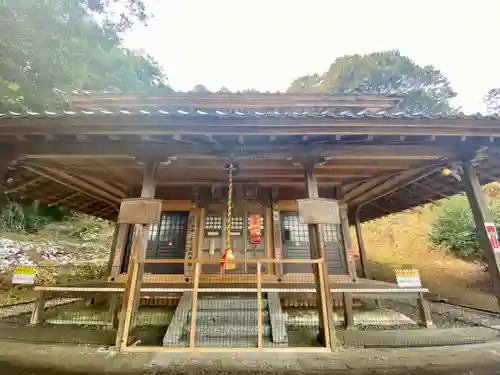 桧尾寺の本殿