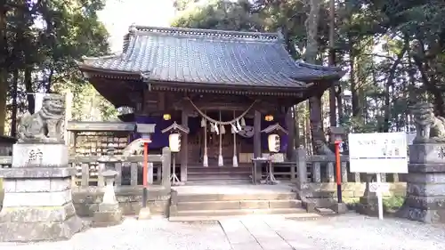 間々田八幡宮の本殿