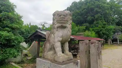 白髭神社の狛犬