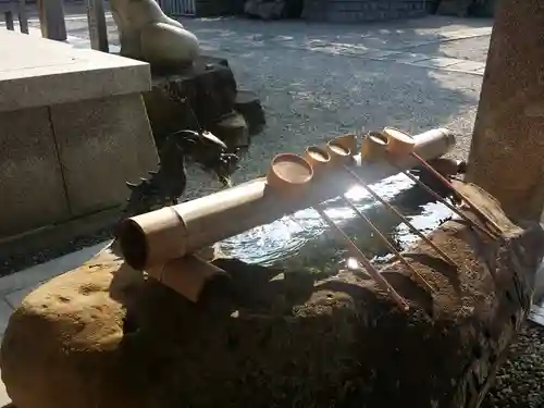 護国寺の手水舎