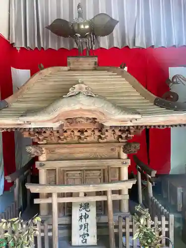 甘縄神明神社（甘縄神明宮）の本殿・本堂