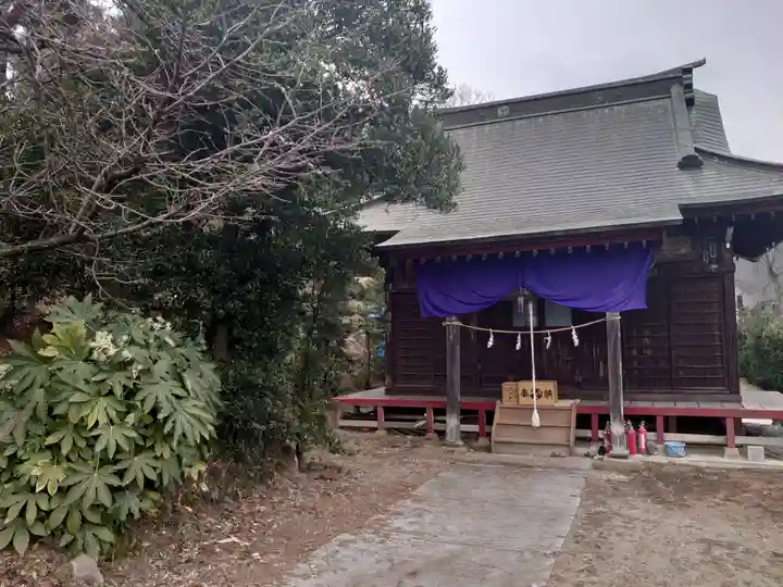 白山神社の本殿・本堂