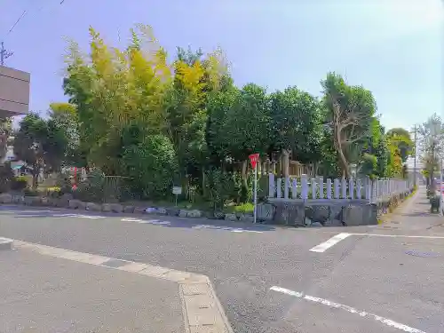 県明神社の自然