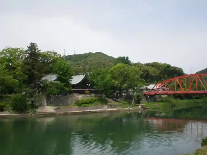 與止日女神社の周辺