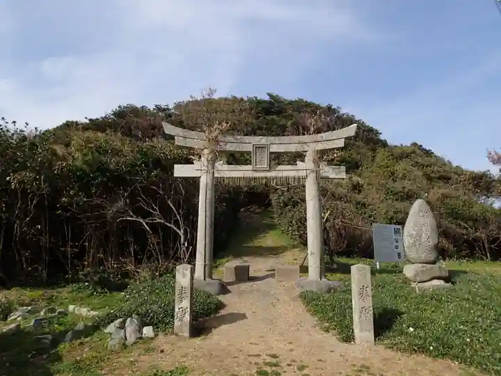 仲津宮(志賀海神社摂社)の鳥居