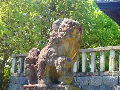 八幡神社の狛犬