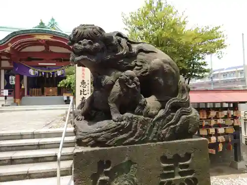 千住神社の狛犬