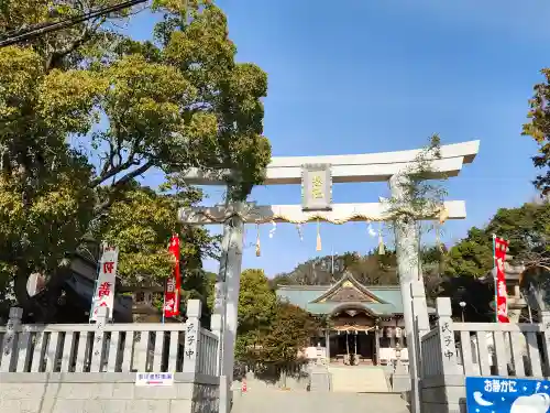伊川谷惣社の鳥居