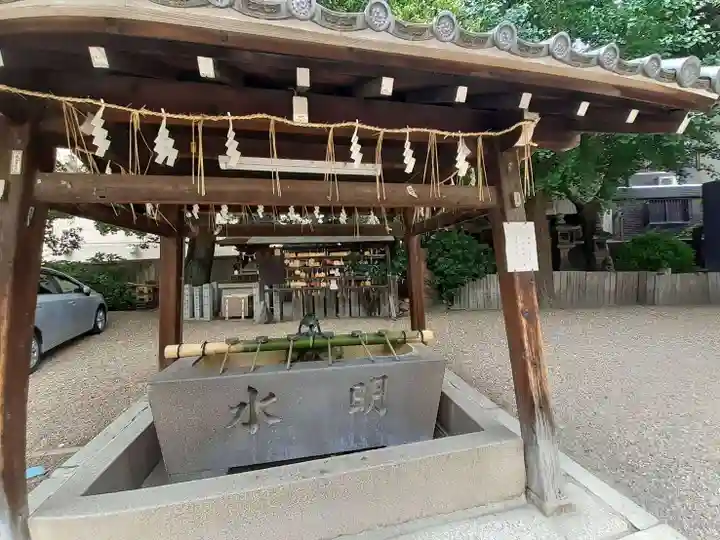 廣田神社の手水舎