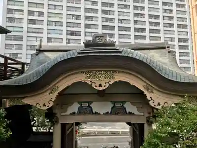 湯島天満宮の山門・神門