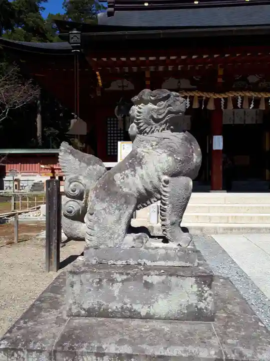 志波彦神社・鹽竈神社の狛犬