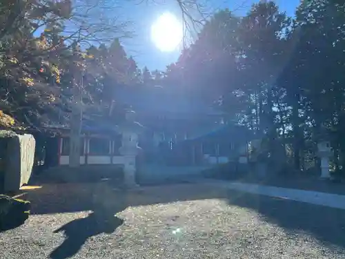 冨士御室浅間神社の本殿