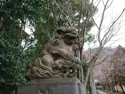 高來神社の狛犬