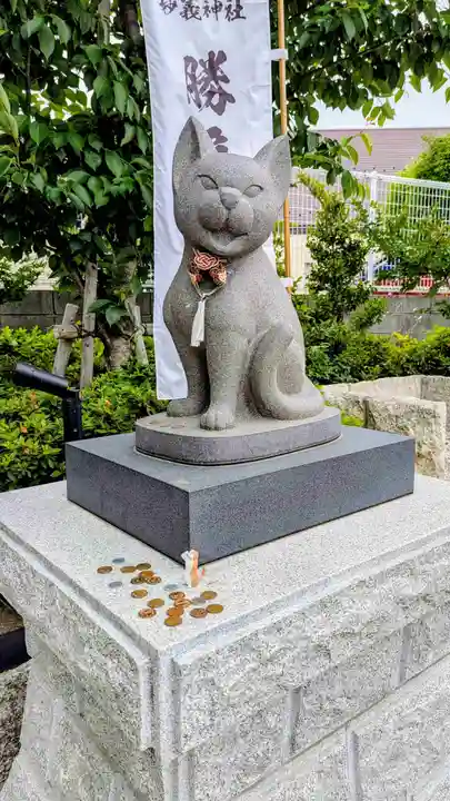 駒込妙義神社の狛犬