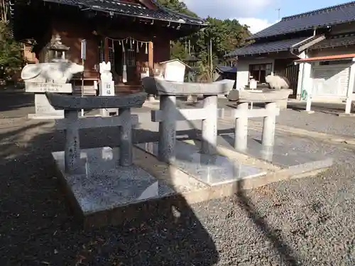 国片主神社の鳥居