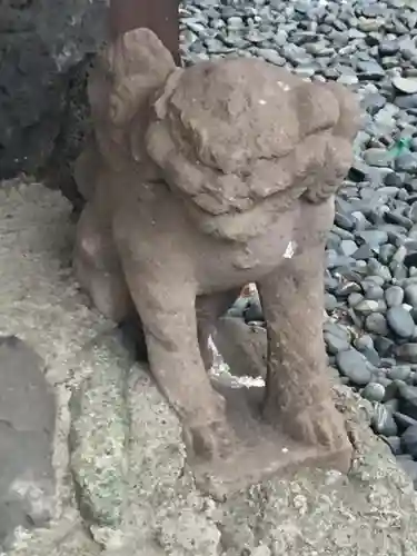 中海岸神社の狛犬