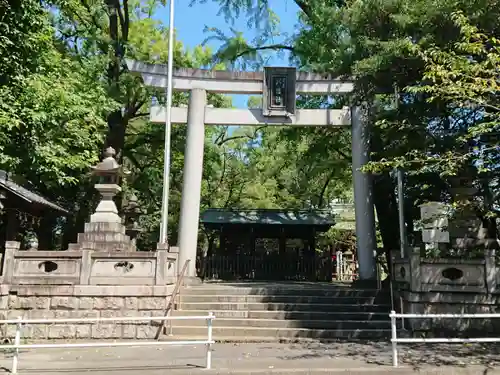 闇之森八幡社の鳥居