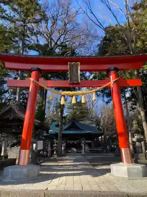 小室浅間神社の鳥居