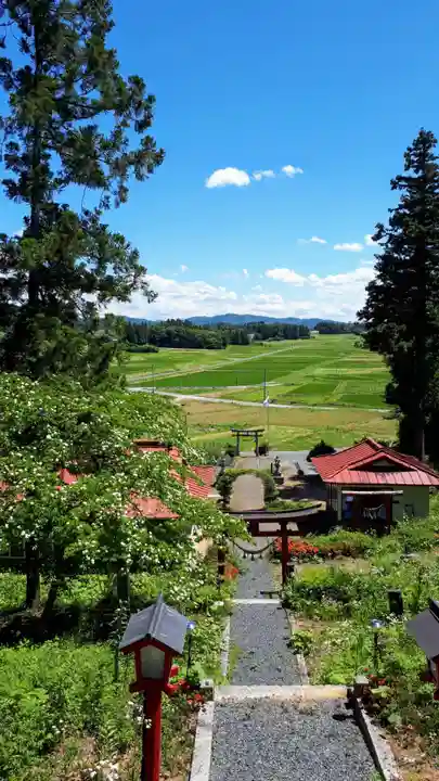 津島神社の景色