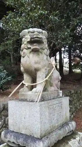 加茂神社の狛犬