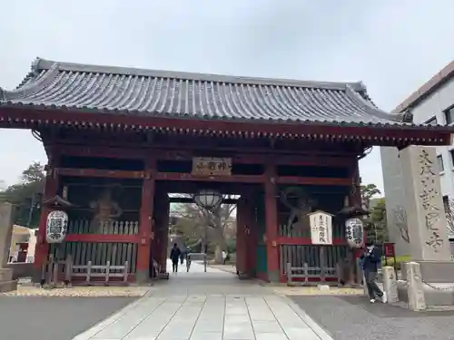 護国寺の山門・神門