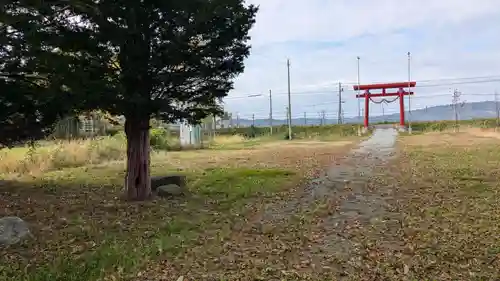 下士別神社の景色