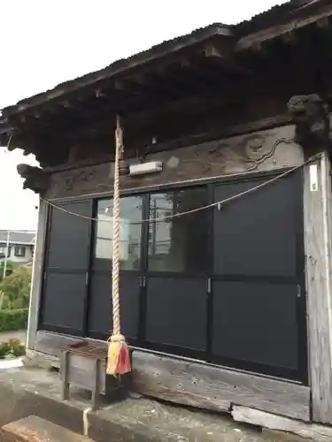 中瀬大神の本殿・本堂