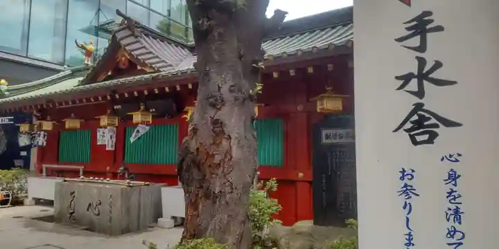 神田神社(神田明神)の手水舎
