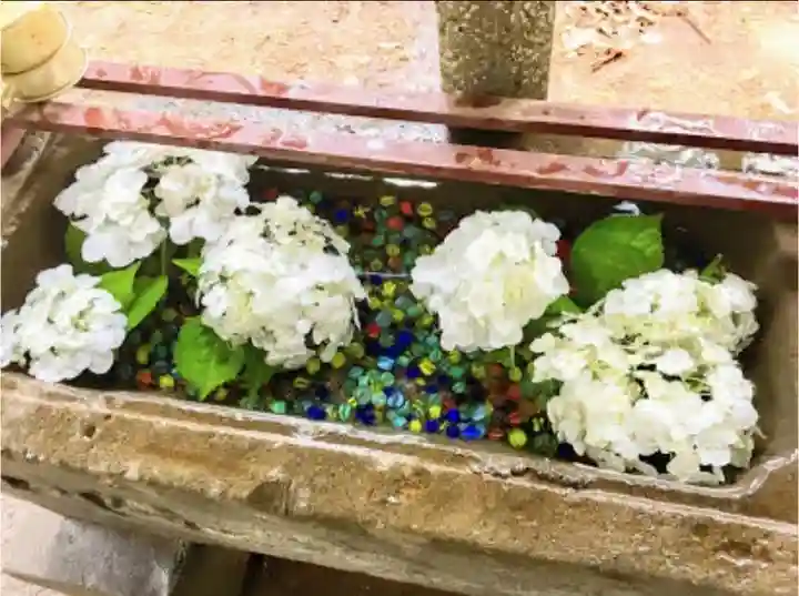 東蕗田天満社の手水舎