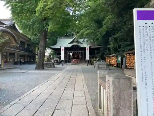 谷保天満宮の本殿・本堂