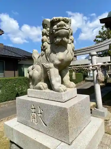 黒龍神社の狛犬