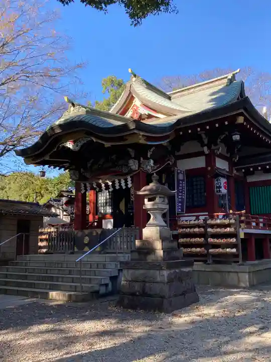 南沢氷川神社の本殿・本堂
