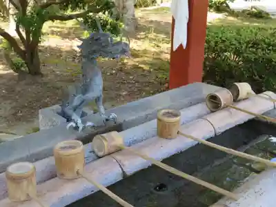 桜ヶ池池宮神社の手水舎