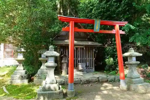 宇太水分神社の鳥居