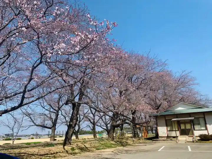 東蕗田天満社の自然