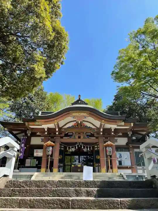 北澤八幡神社の本殿・本堂