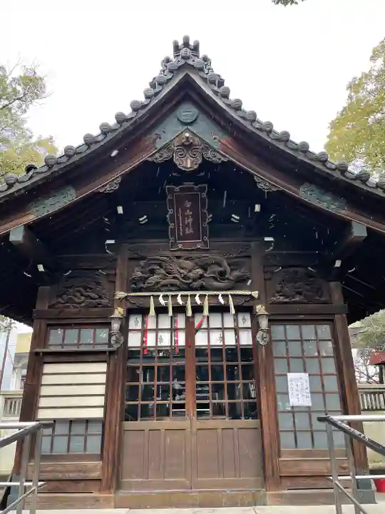 白山神社の本殿・本堂